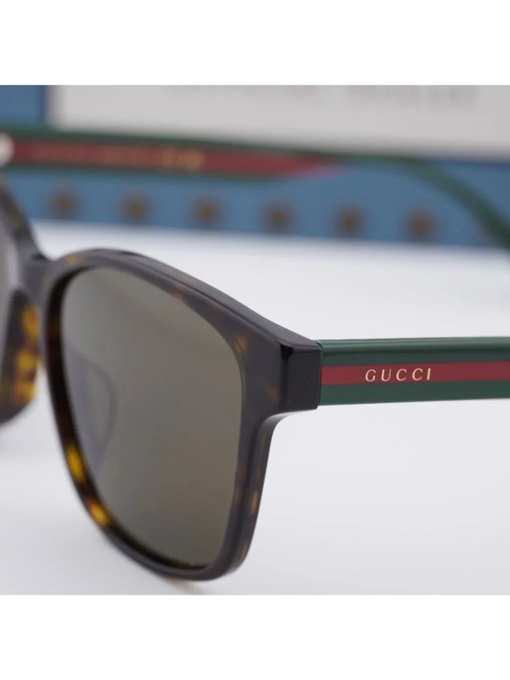 Gucci GG0417SK 003 Square Sunglasses - Havana / Brown